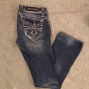Rock Revival Boot Cut Jeans.. 30” x 34”